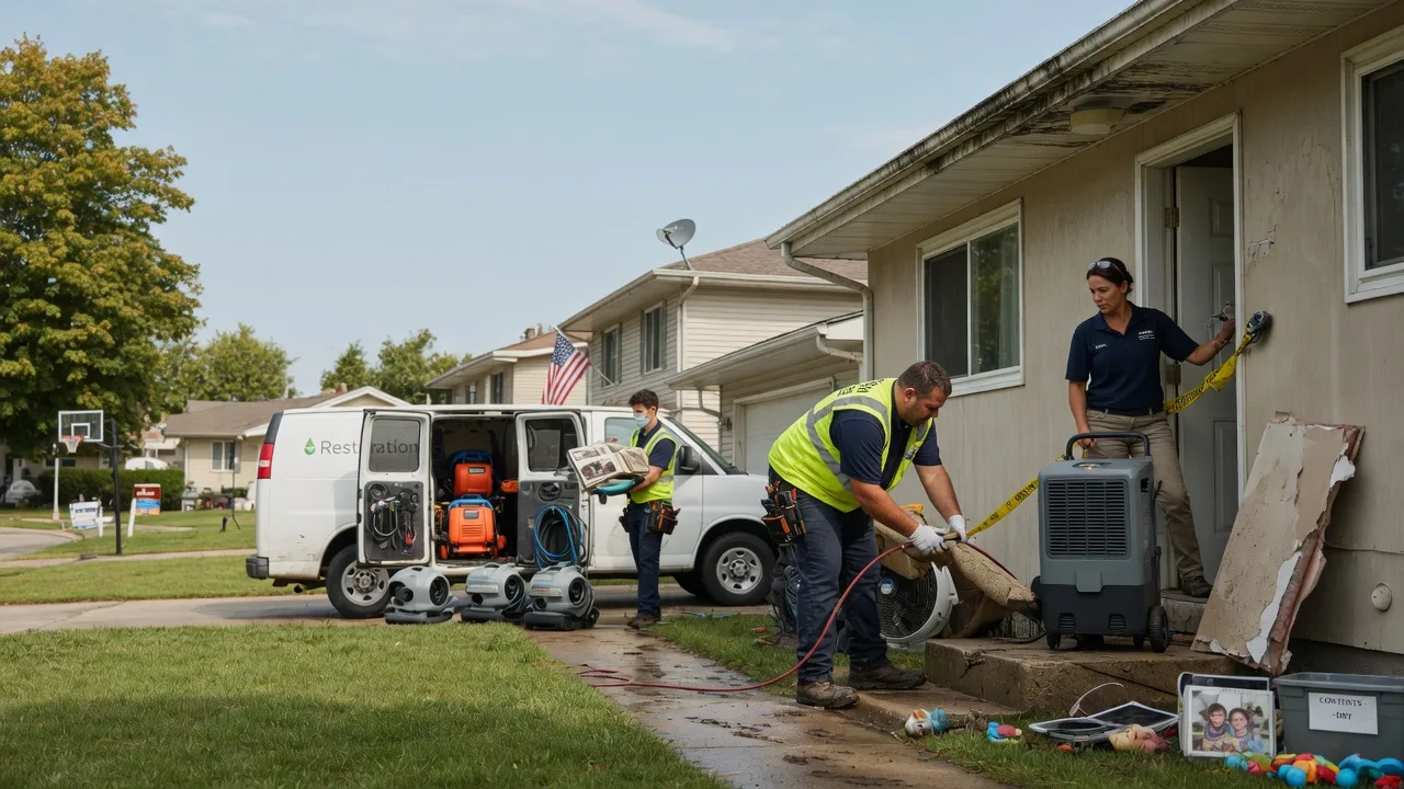 Water Damage Restoration in Bancroft, IA near me